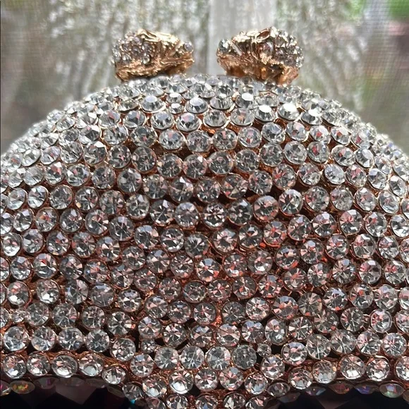 Sparkling Crystal Skull Clutch - Picture 7 of 9